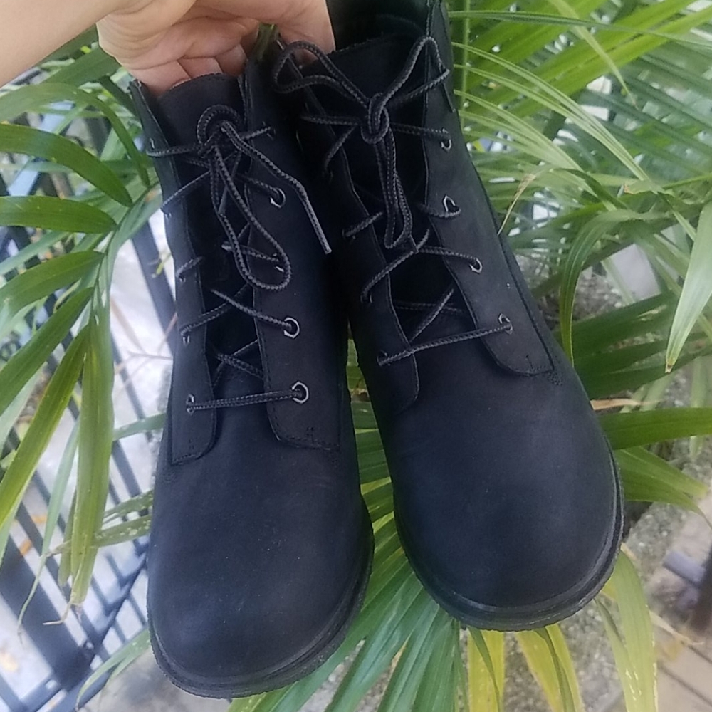 Wedge Timberland boots